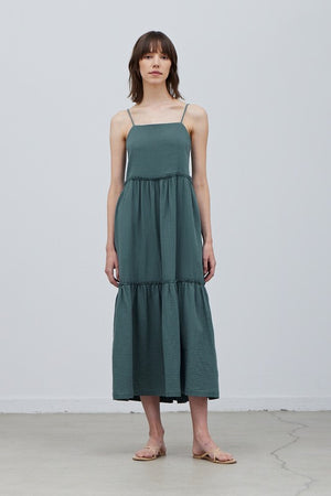 Gauze Midi Dress