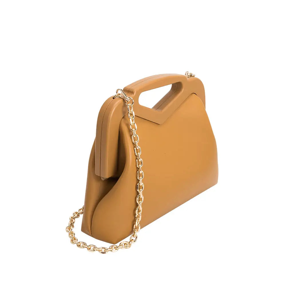 Melie Bianco - Angie Vegan Small Crossbody Purse - Tan