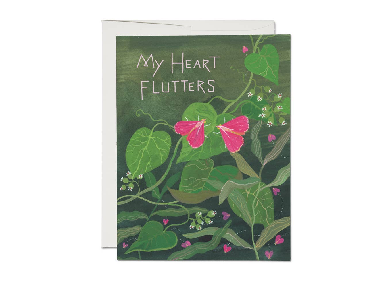 My Heart Flutters Card