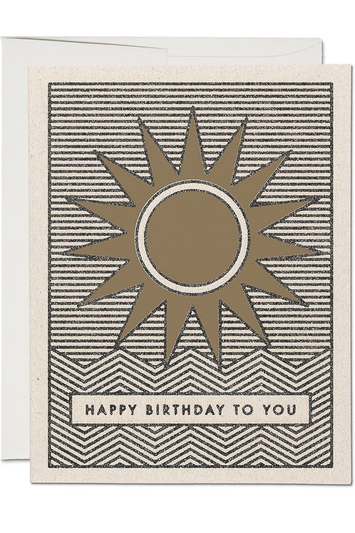 Red Cap Cards - Sunshine Birthday