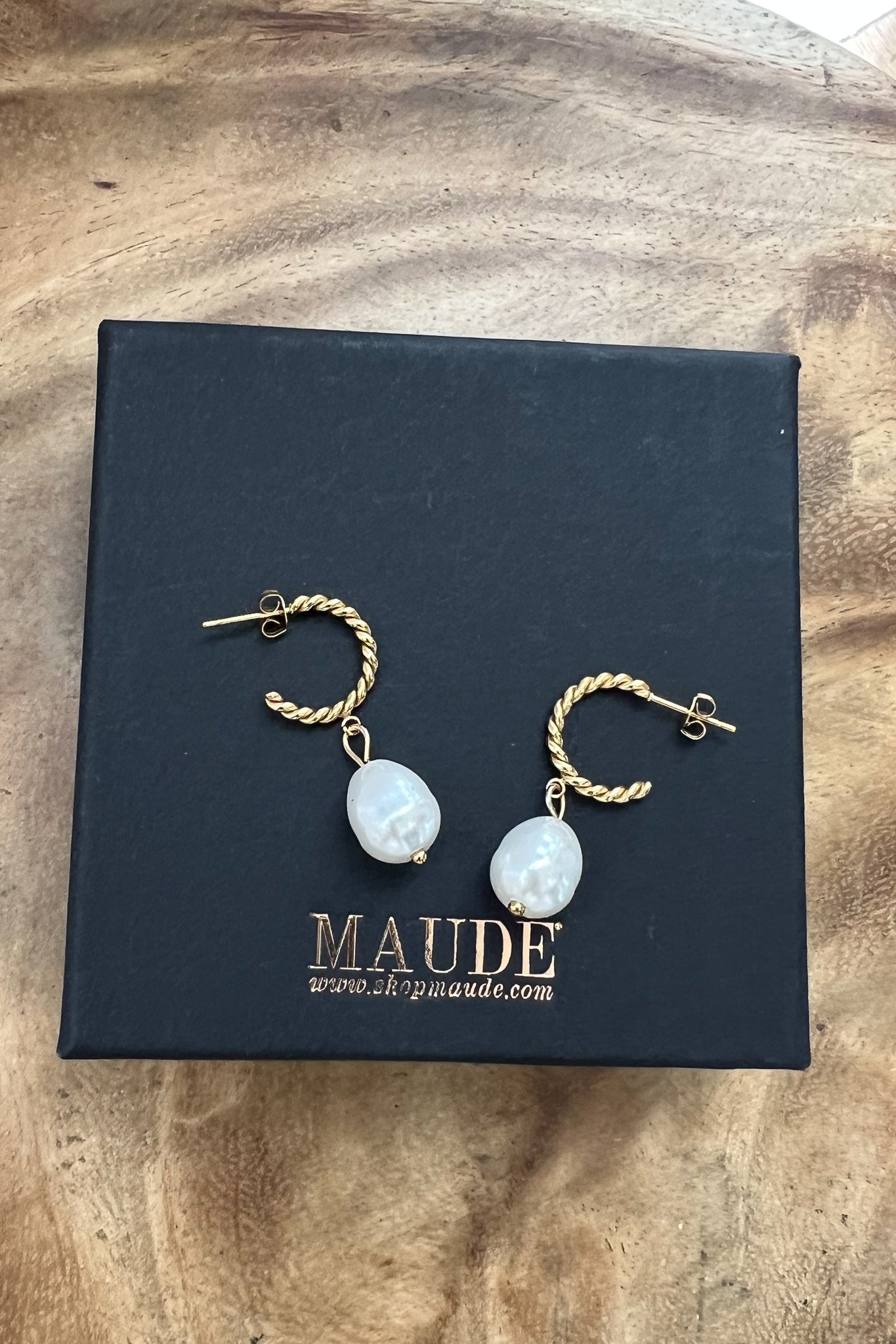 18K Sophie Pearl Earrings