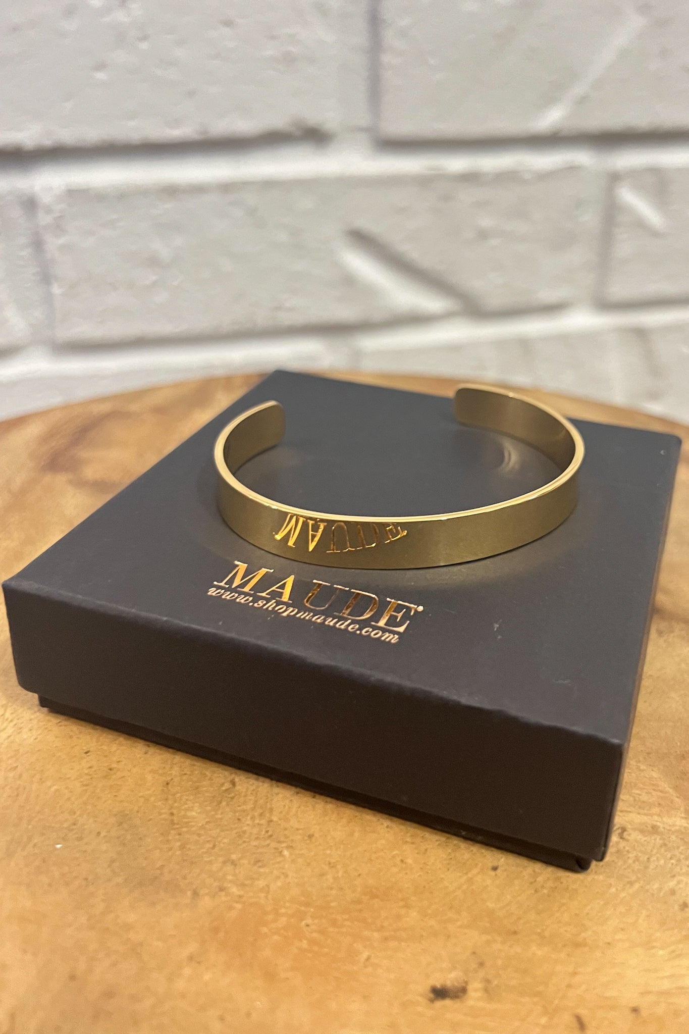 18K Plain Gold Cuff Bracelet