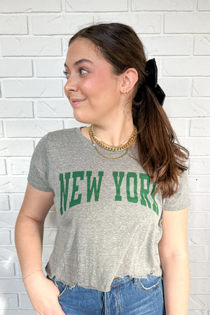 New York Crop Tee