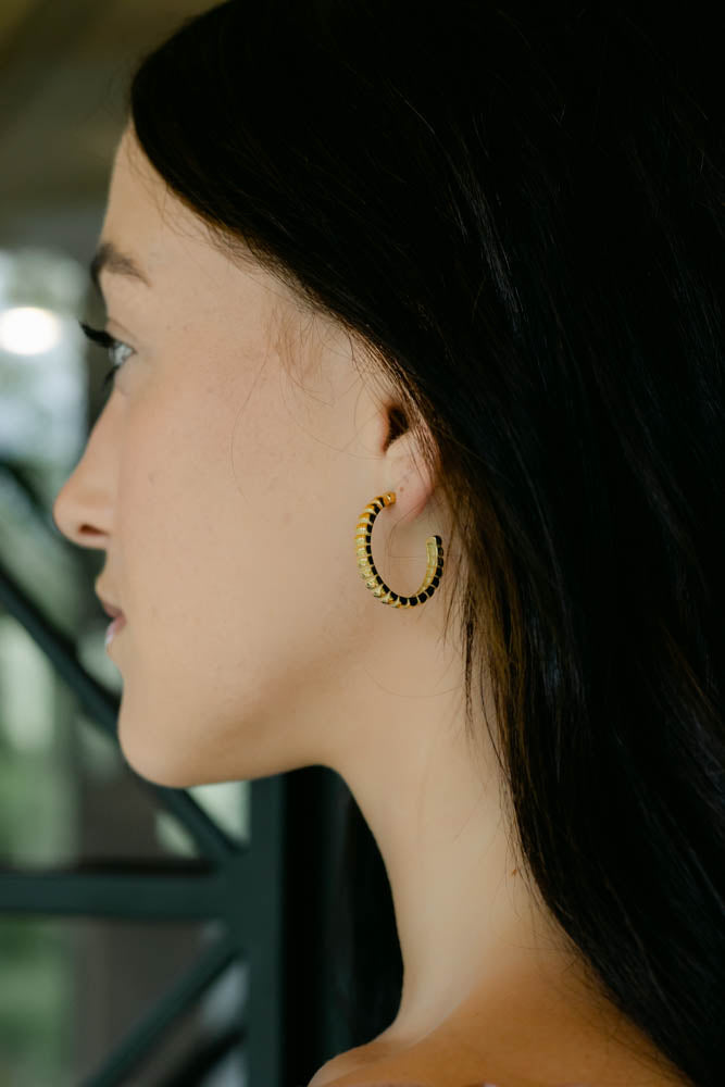 18K Rory Hoop Earrings