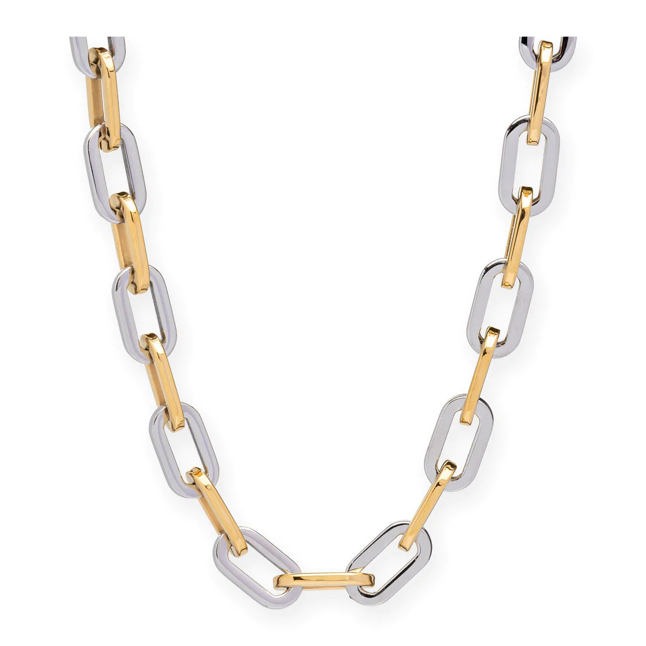 Bracha Elle Gage Two Tone Necklace