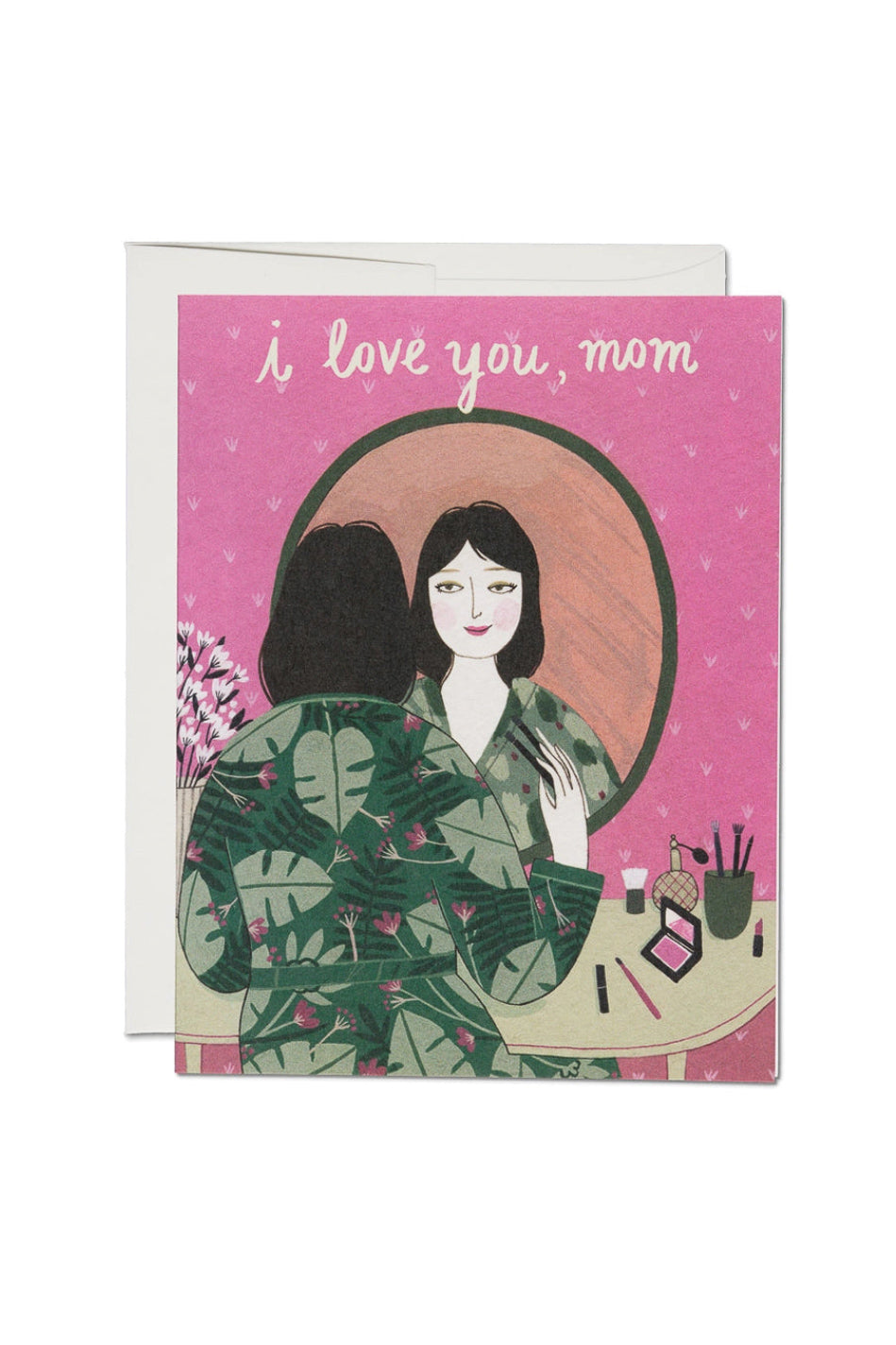 Mother's Powder Room Card