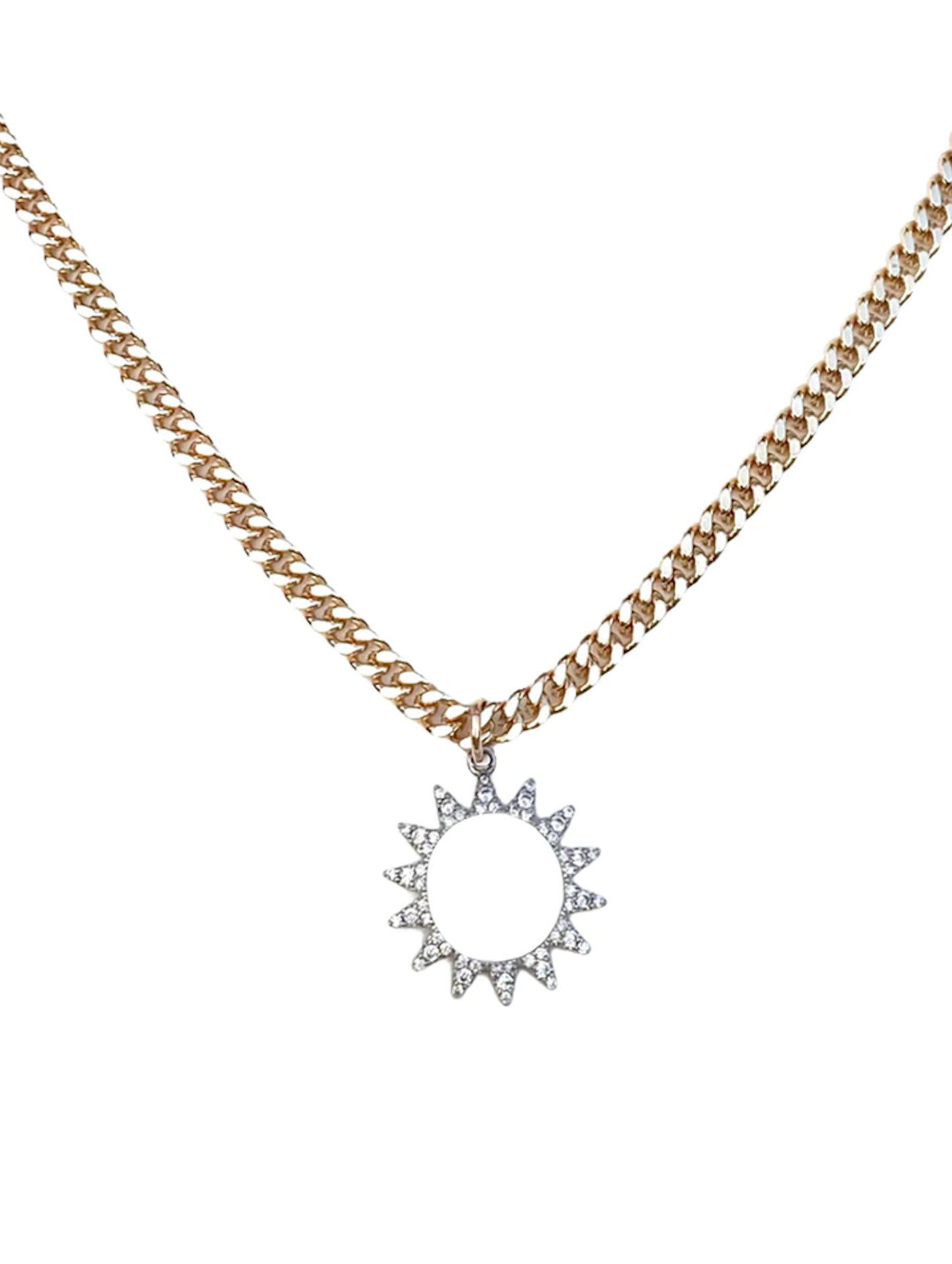 Farrah B Brazen Sun Necklace