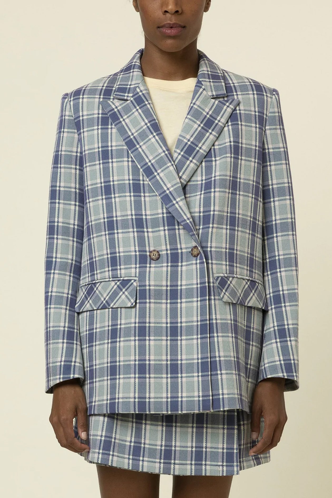 FRNCH Garance Woven Blazer