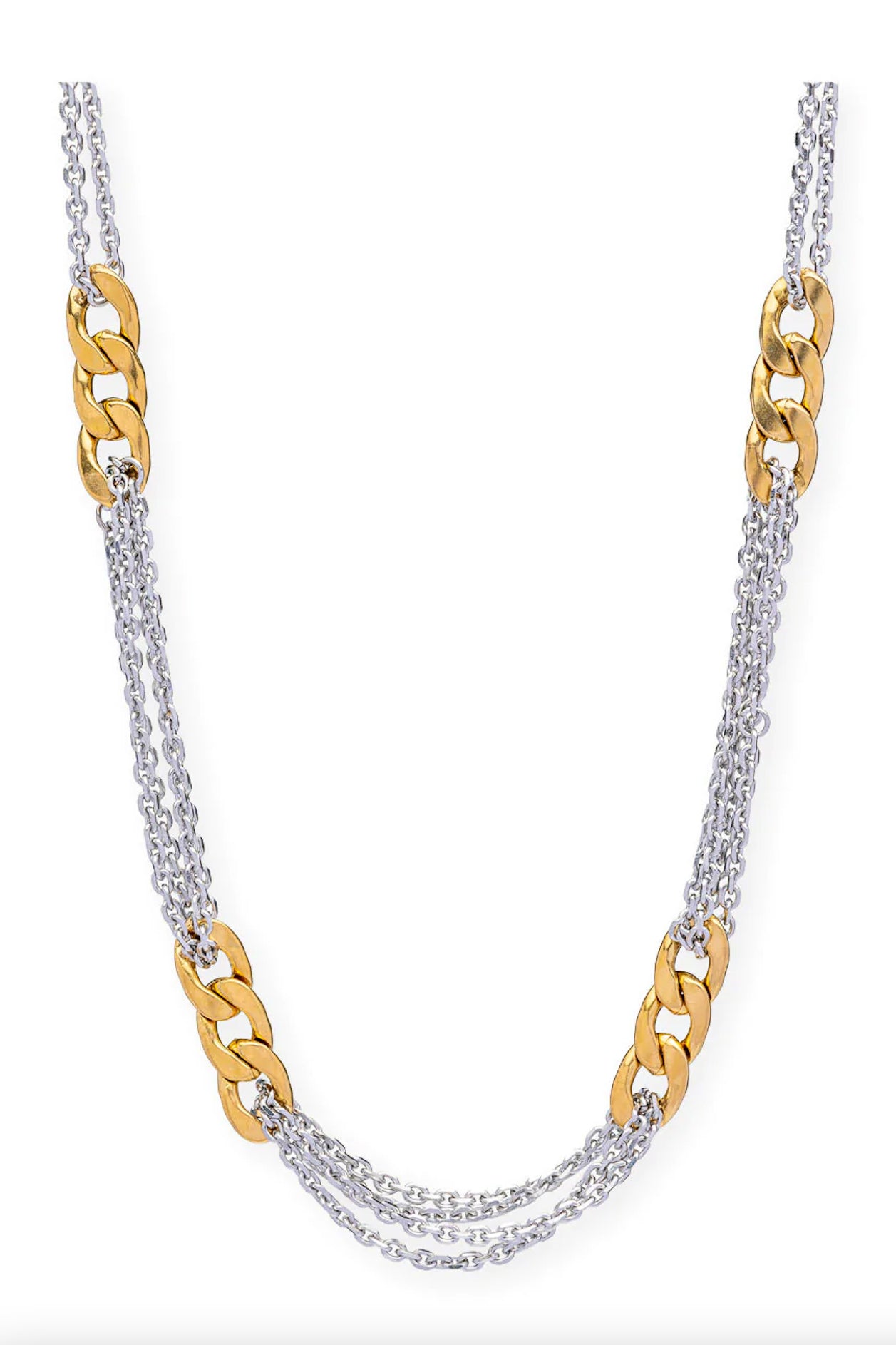 Bracha Bridgette Two Tone Necklace