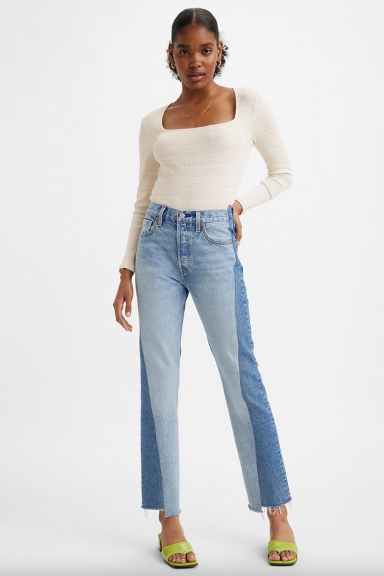 Levi'S 501 Women'S Two Tone Jeans - Maude