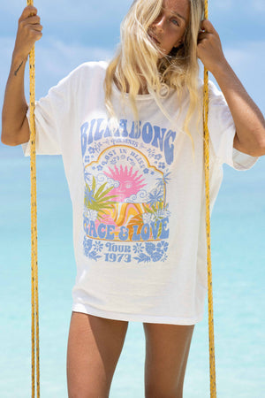 Peace and Love Oversized T-Shirt