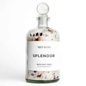 18oz Splendor - Bath Salt Soak (INSTORE PICKUP ONLY)