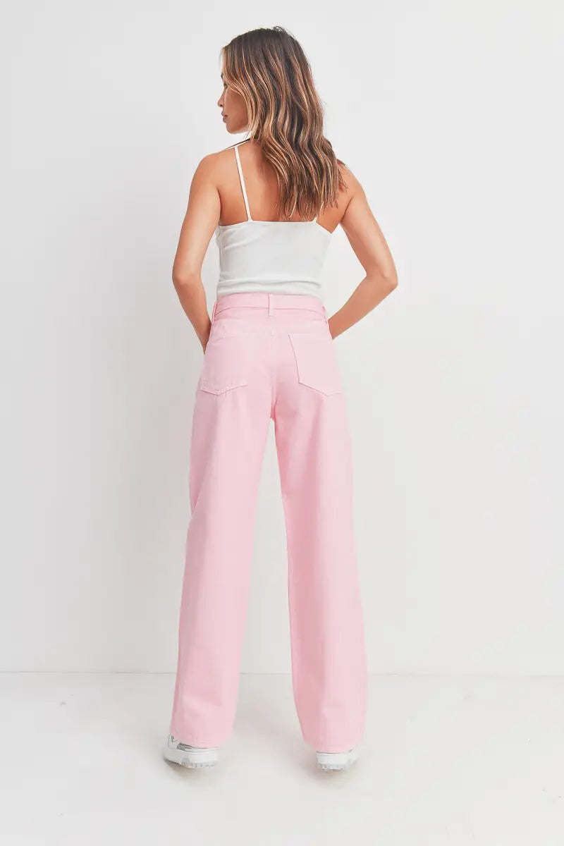 Retro Wide Straight Leg Jeans