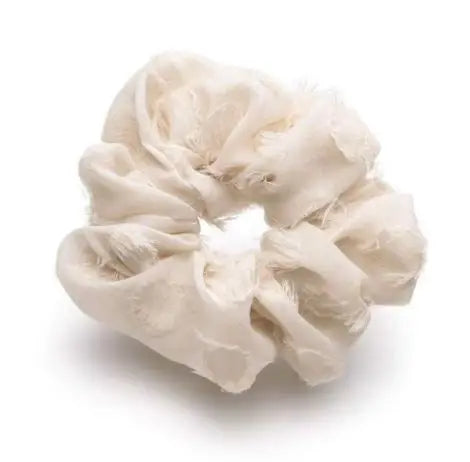 KITSCH Brunch Scrunchie - Frayed Linen