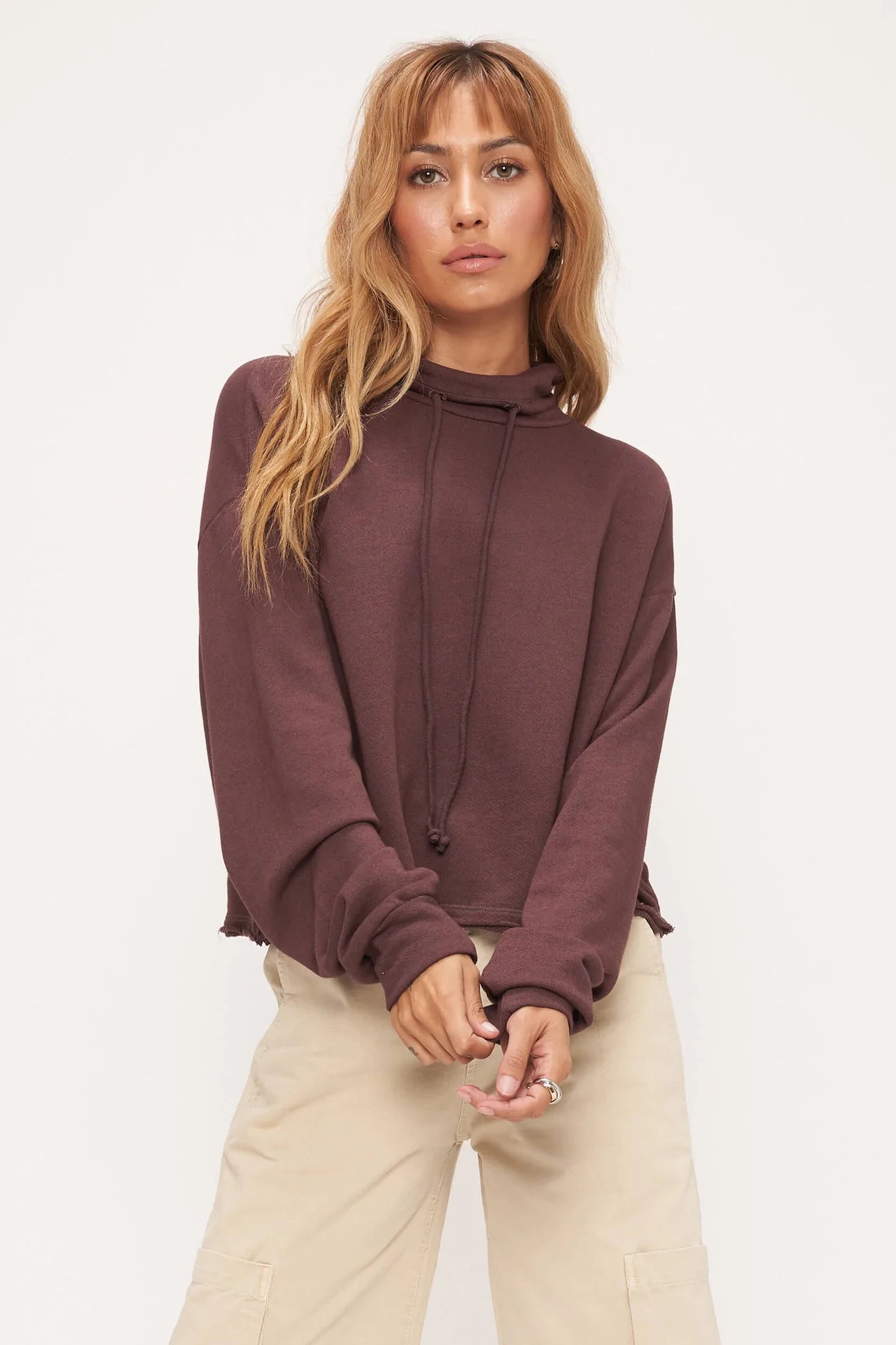 Cameron Mock Neck Sweatshirt