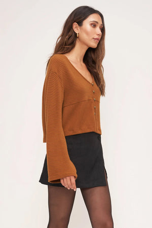 Harmony Brushed Rib Cardi