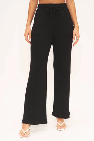 Joanna Rib Wide Leg Pant