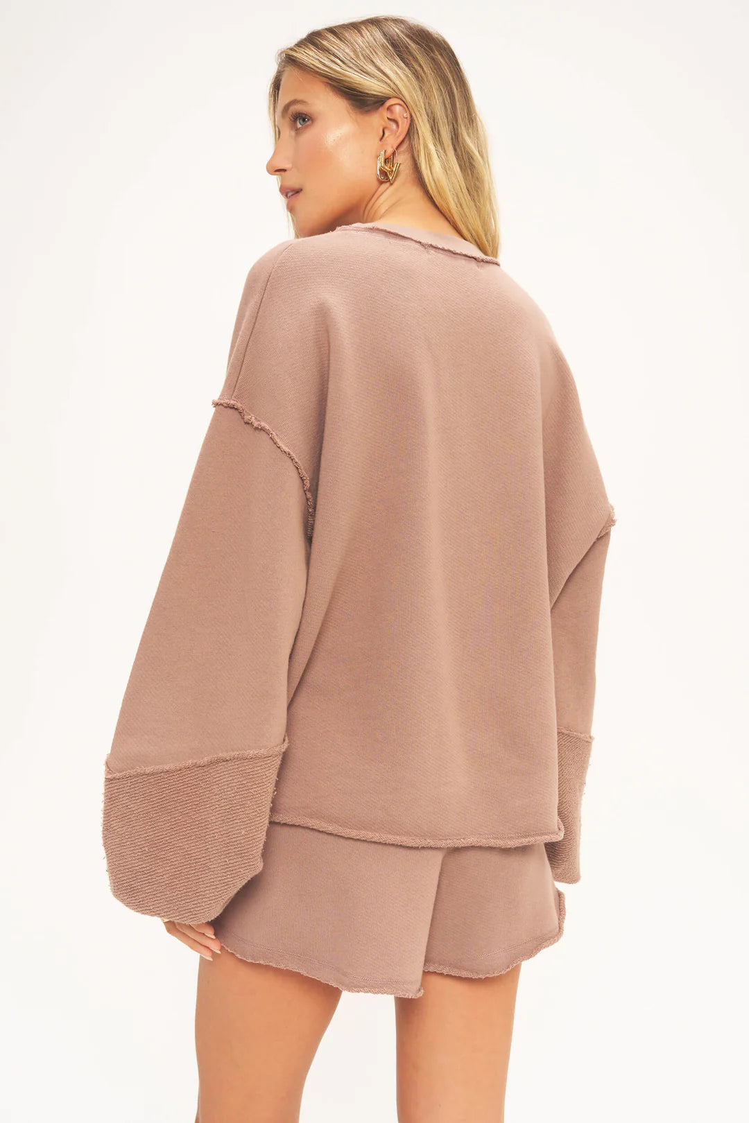 One Step Ahead Seamed Sweatshirt