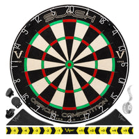 Gener8 Double Side High Density Coiled Paper Fiber Dart Board - Ages 14  Years and up. 