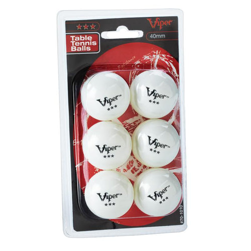 Viper Table Tennis Racket 4-Pack Set with 6 Balls 70-2005 - The