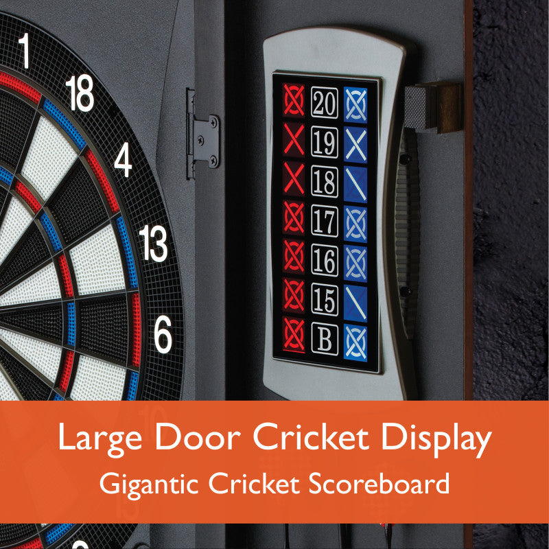 dartboard with electronic scoring