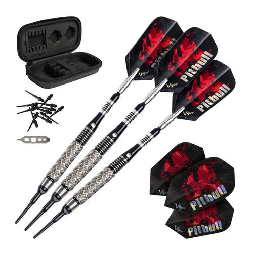 Viper Pitbull Darts 90% Tungsten Soft Tip Darts Diamond Cut and