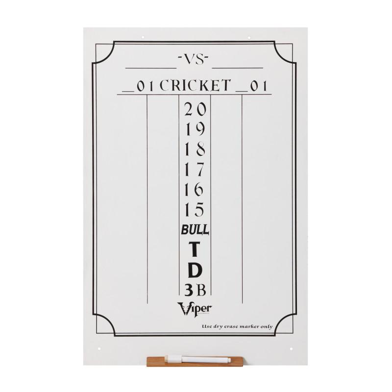 printable dart cricket score sheet