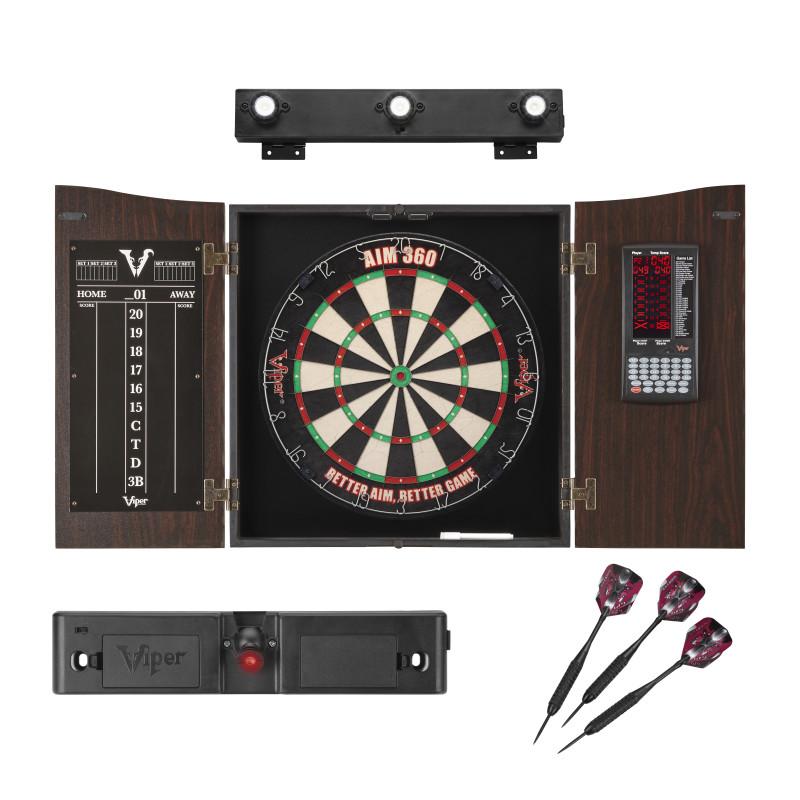 dartboard cabinet set