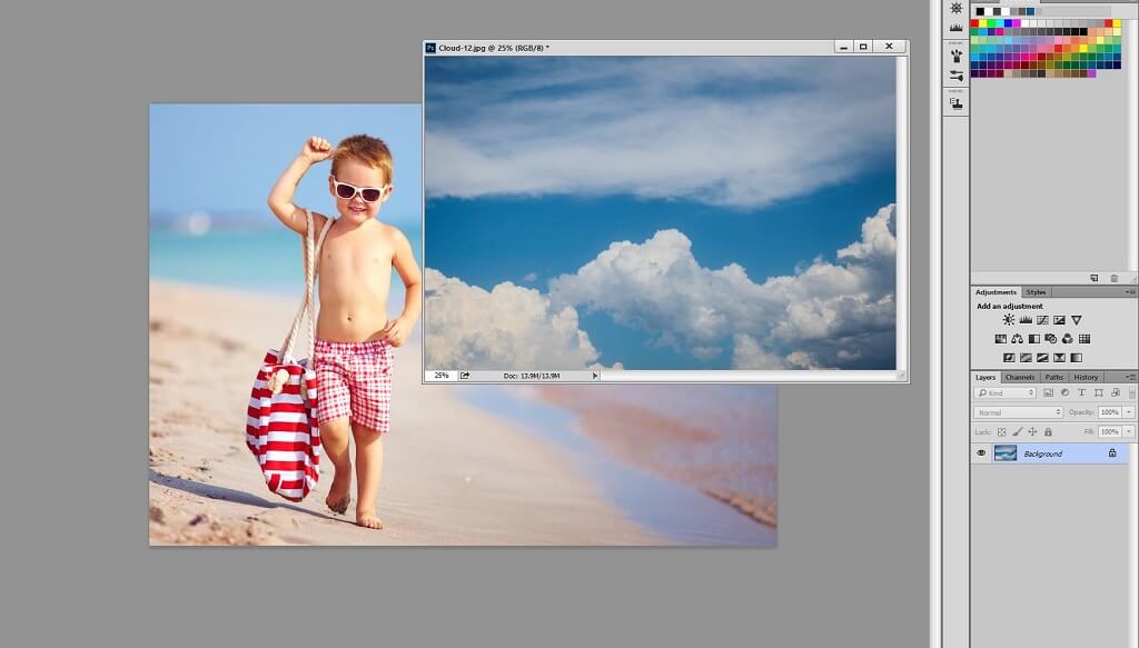 Overlay or blend images  Free Online Image Editor