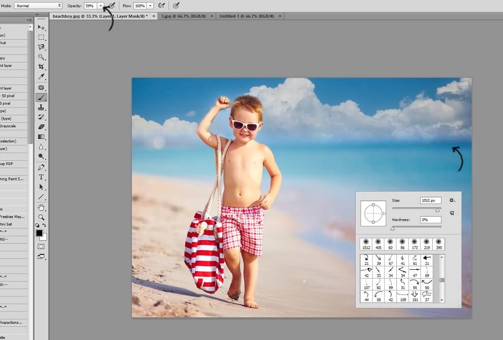 how to add sky overlay in photoshop