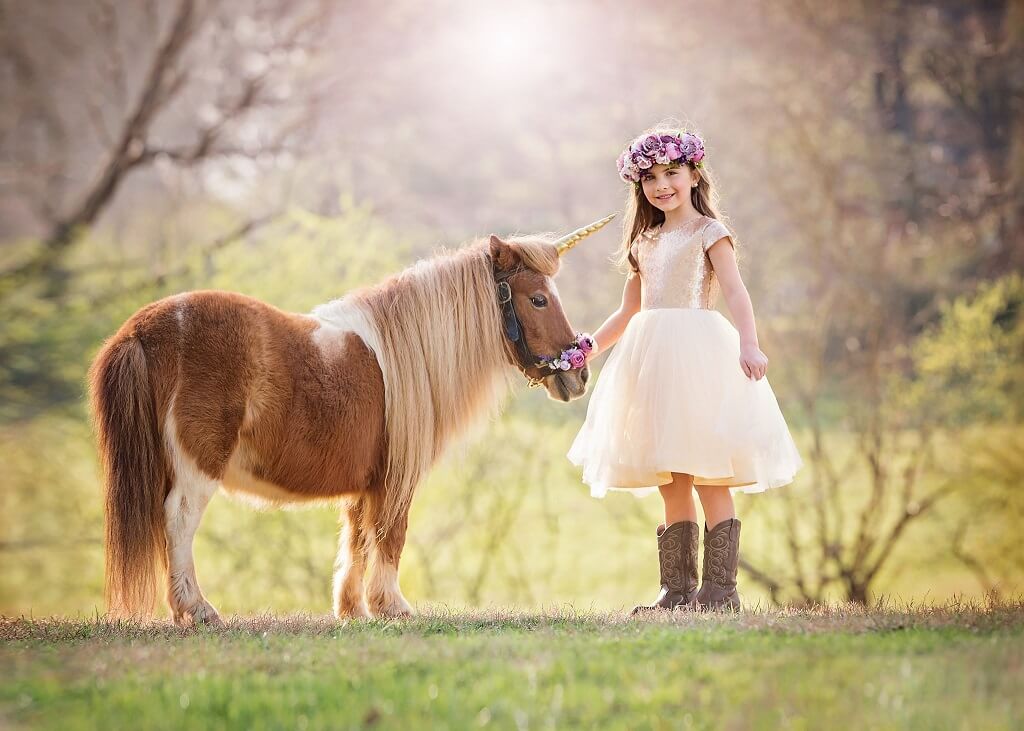 unicorn photoshoot dress