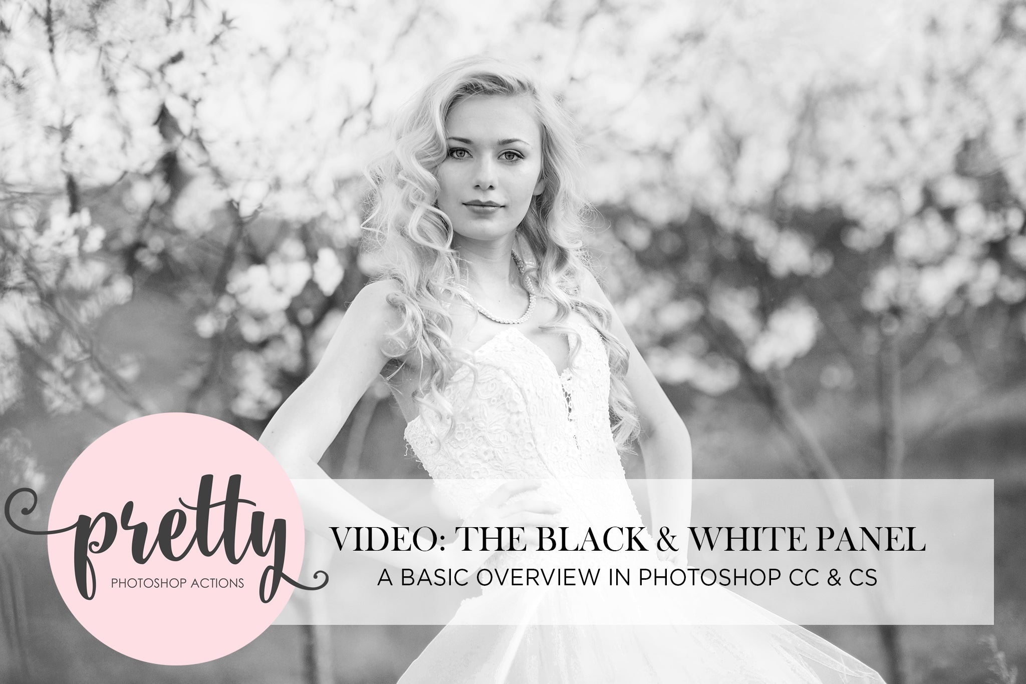 Overview of the Black and White Panel in Photoshop: Video