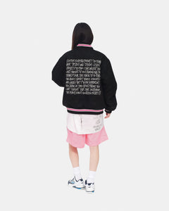 コーフル stussy s talk melton varsity jacket | doppocucina.com.br