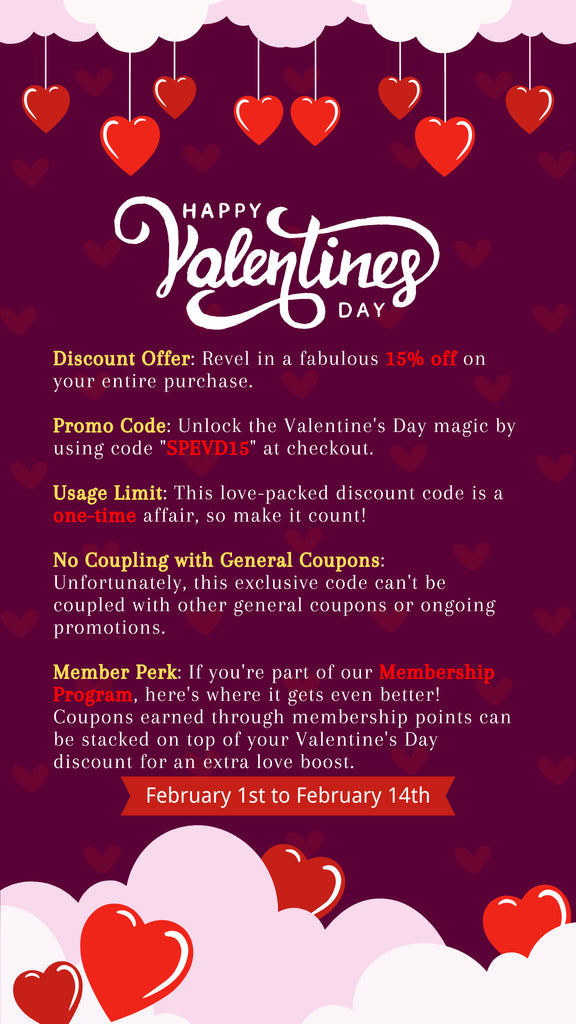 Exclusive Valentine's Day Discount Details