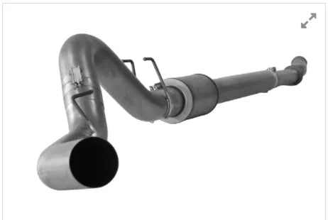 DPF pipe Back Exhaust