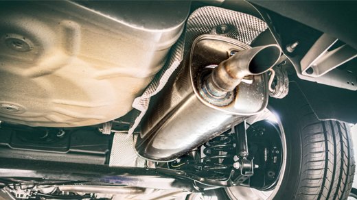 How much to change the car exhaust in a shop