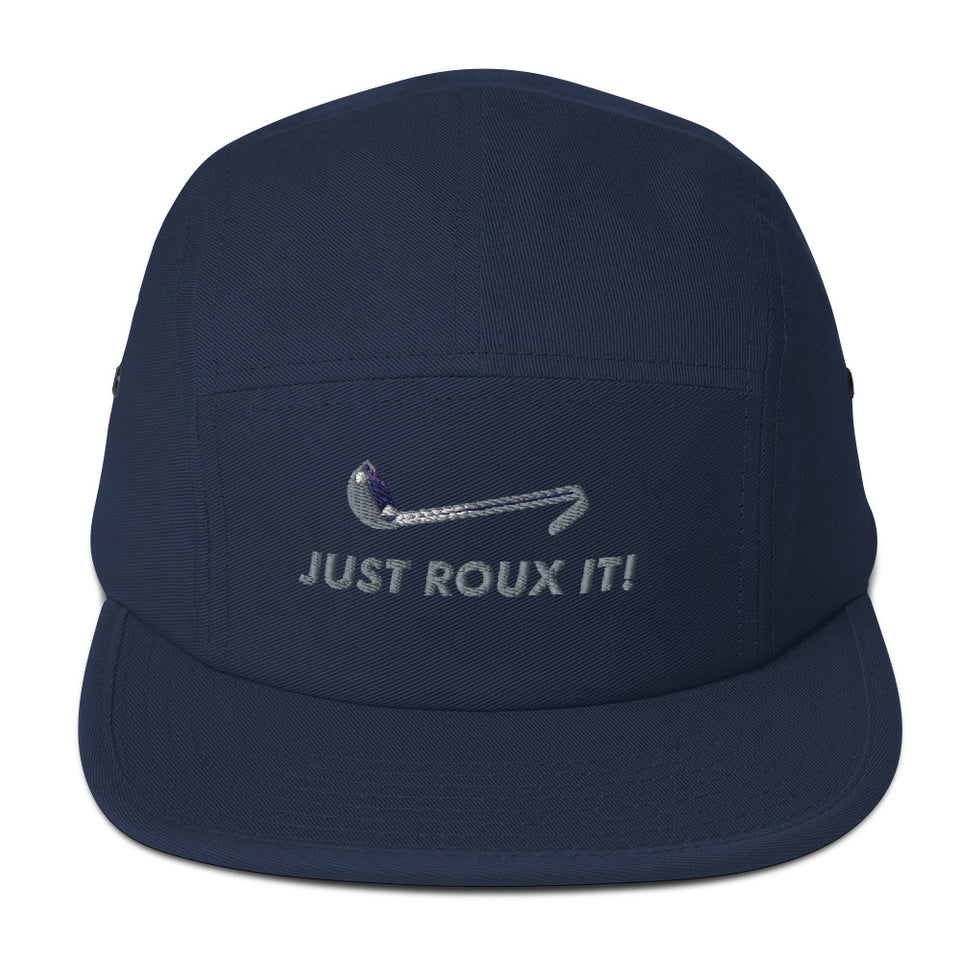 Download Just Roux It Chef Hat 5 Panel Fashion Accessory For Cooks And Chefs Cheffythehomecook PSD Mockup Templates