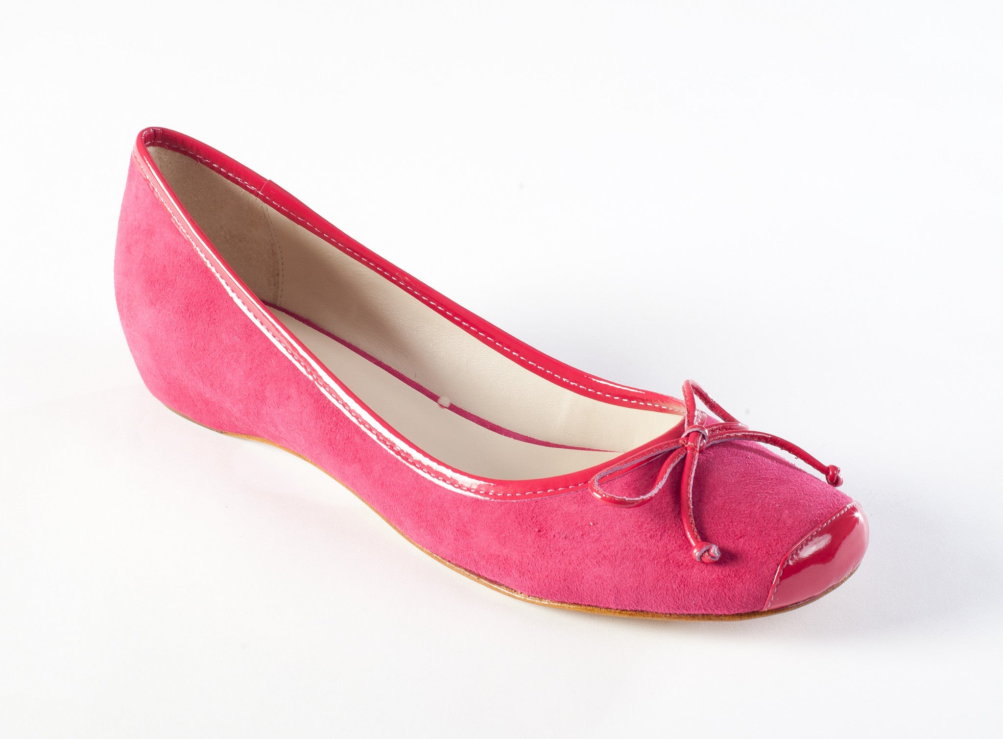 fuschia pink flats