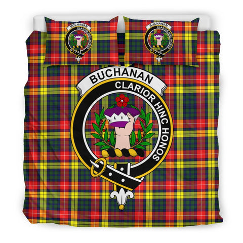 Image of Buchanan Clan Badge Tartan Bedding Sets