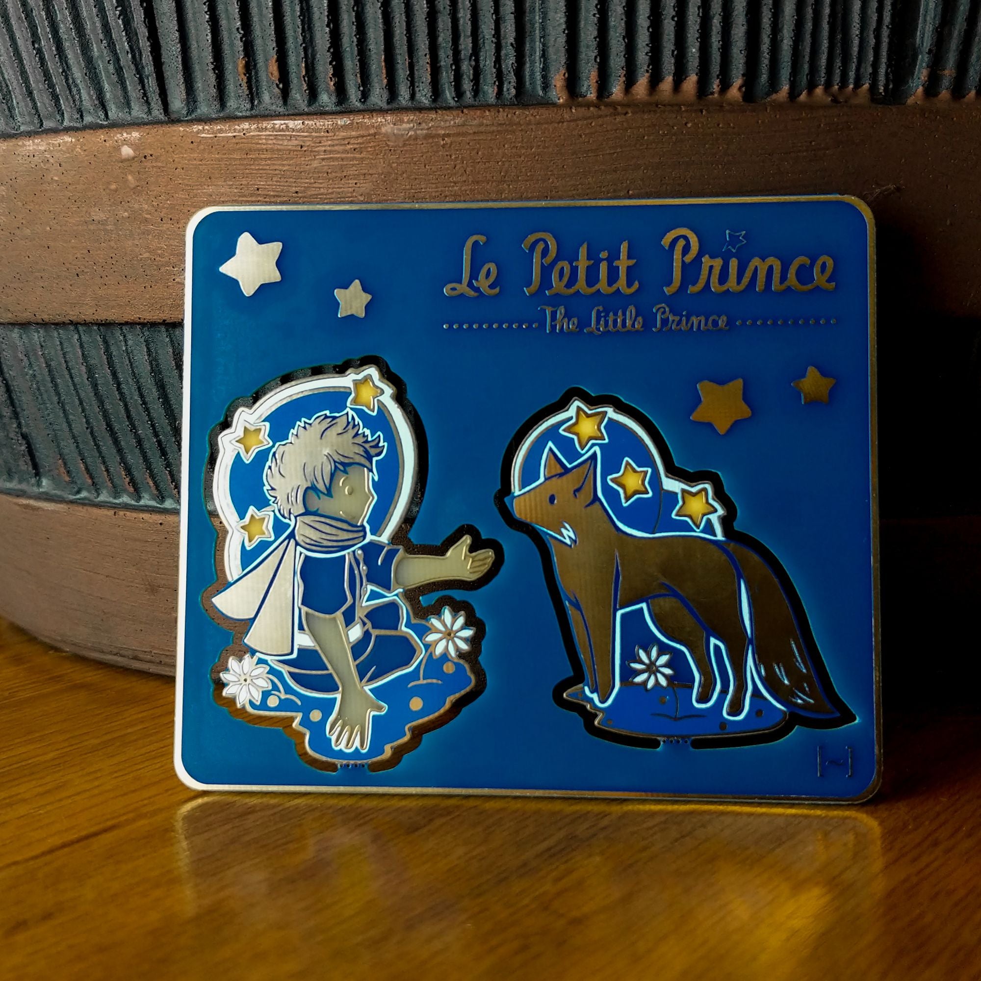 The Little Prince enamel pin set — Out of Print