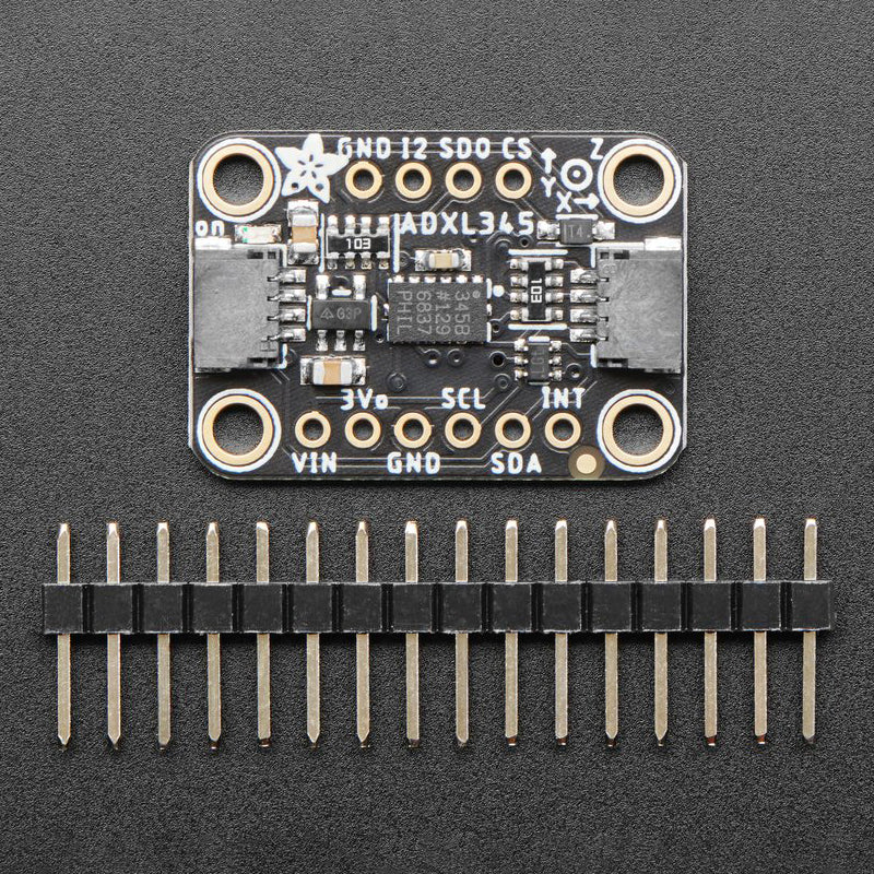 Adxl345 Triple Axis Accelerometer 2g4g8g16g W I2cspi Stemma Qt Qwiic 3370