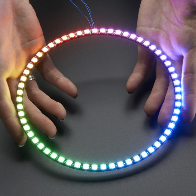 Neopixel 14 60 Ring Ws2812 5050 Rgb Led Pimoroni 8578