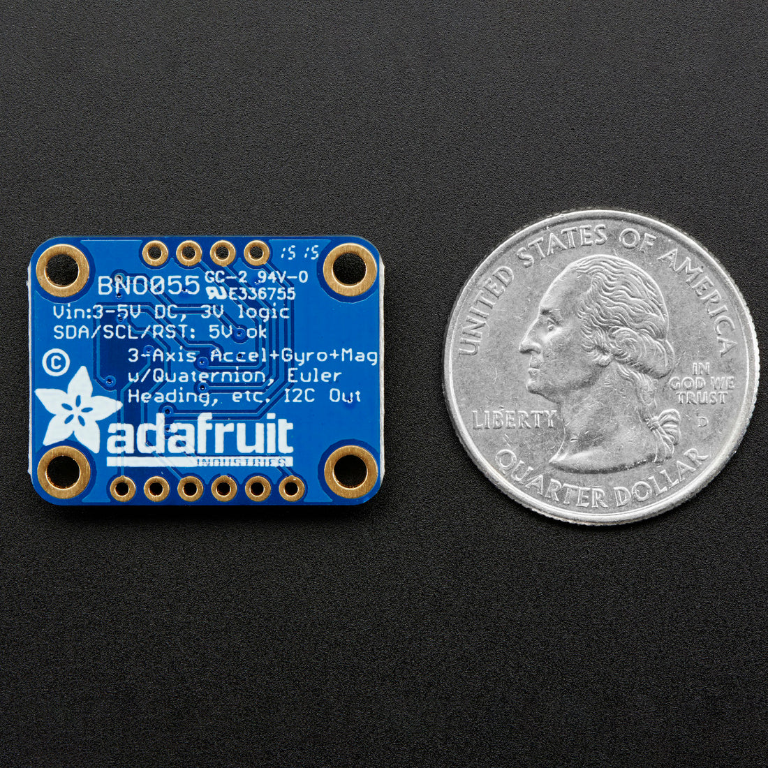 Adafruit 9 Dof Absolute Orientation Imu Fusion Breakout Bno055 8919