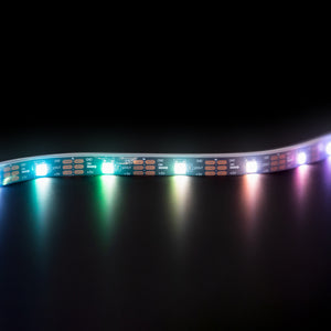 Flexible RGB LED Strip (aka NeoPixel, WS2812, SK6812) – 144 pixels per metre