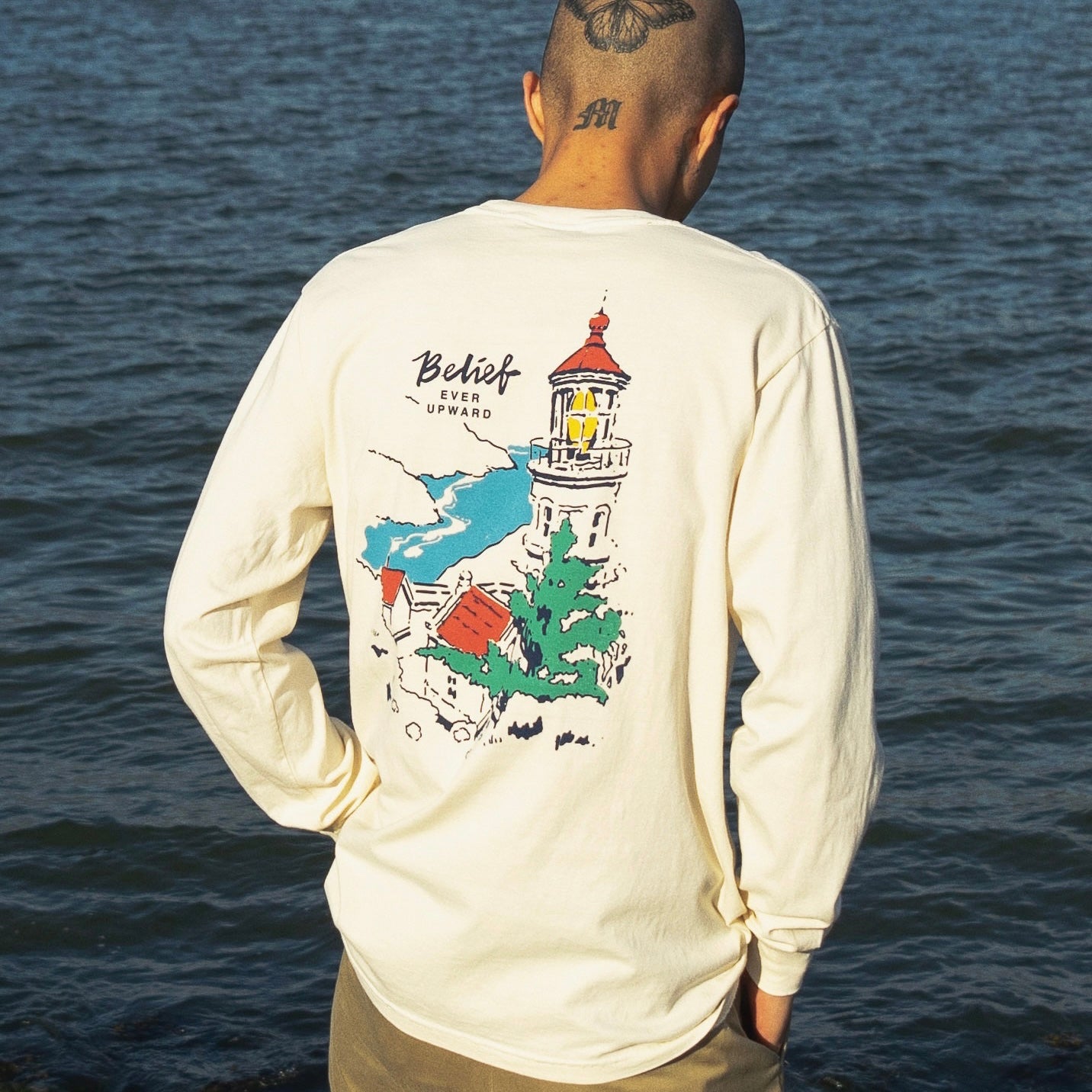 BELIEF NYC / LIGHTHOUSE L/S Tee ロンT-