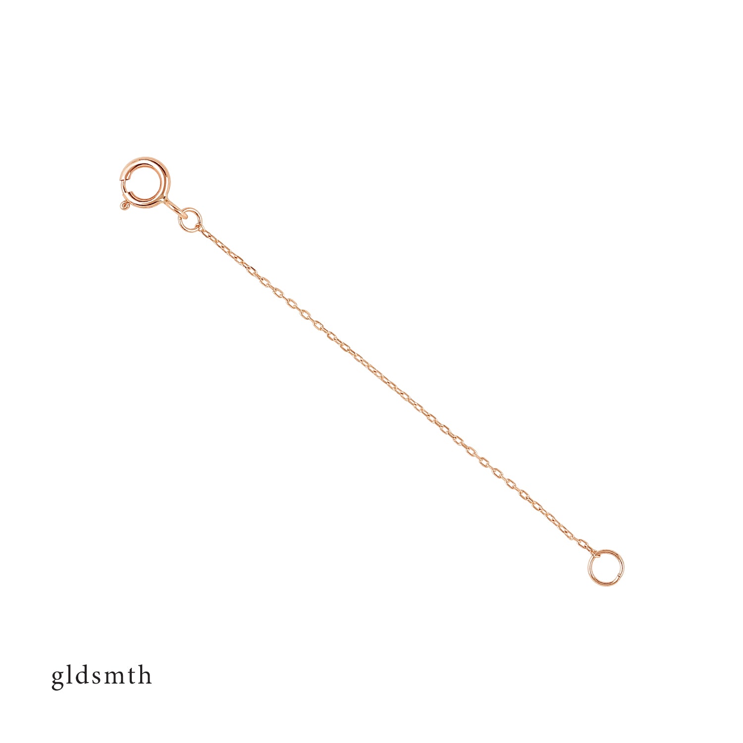 Fine Chain Necklace Extender, Rose Gold or Gold Extender 2 3 4 or 5 With  Spring Clasp, Fine 14K Rose Gold Fill Chain Extender 