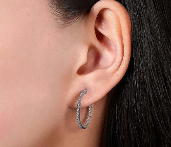 30 Silver Nickel Free Titanium French Hook Earring Findings w/ Stem & Loop  Ring