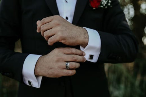 Mens wedding band