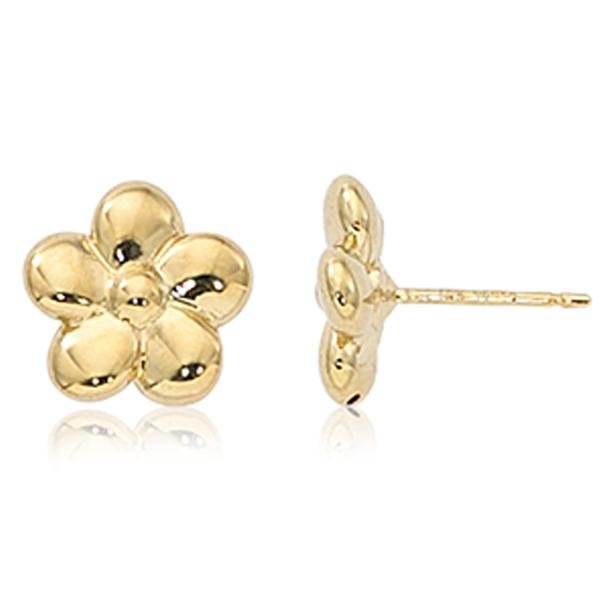 Ben Garelick 14K Yellow Gold Flower Earrings