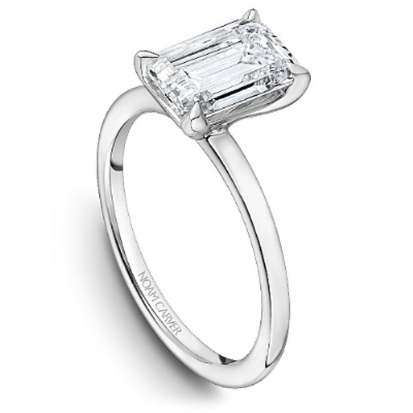 Gabriel's Zaira Engagement Ring with a Large Three Carat Oval Center – Ben  Garelick